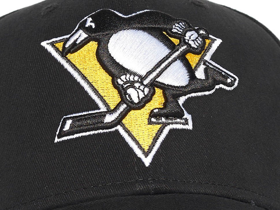 Бейсболка ATRIBUTIKA & CLUB Pittsburgh Penguins, черн. 28205