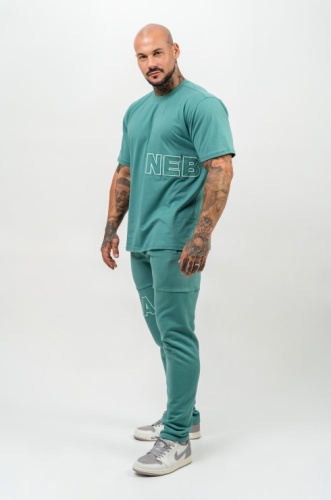 Футболка Nebbia Loose T-shirt DEDICATION 709 Green (L)