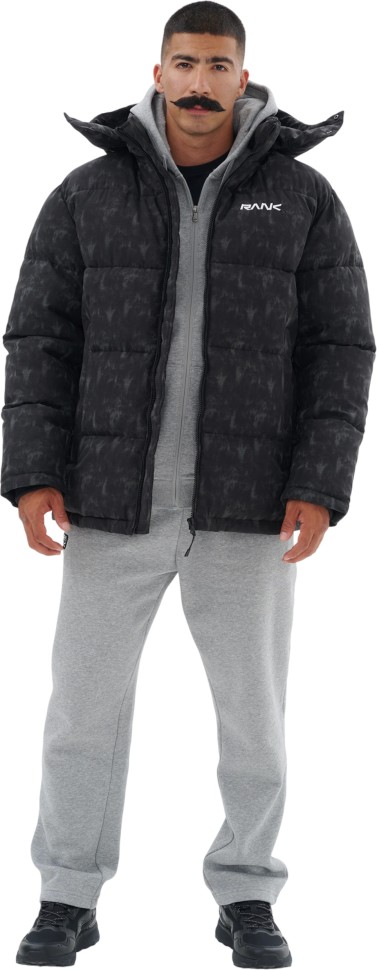 Куртка RANK Man, PROOF-TEX BL Printed Jacket, Black effect 1004020-090