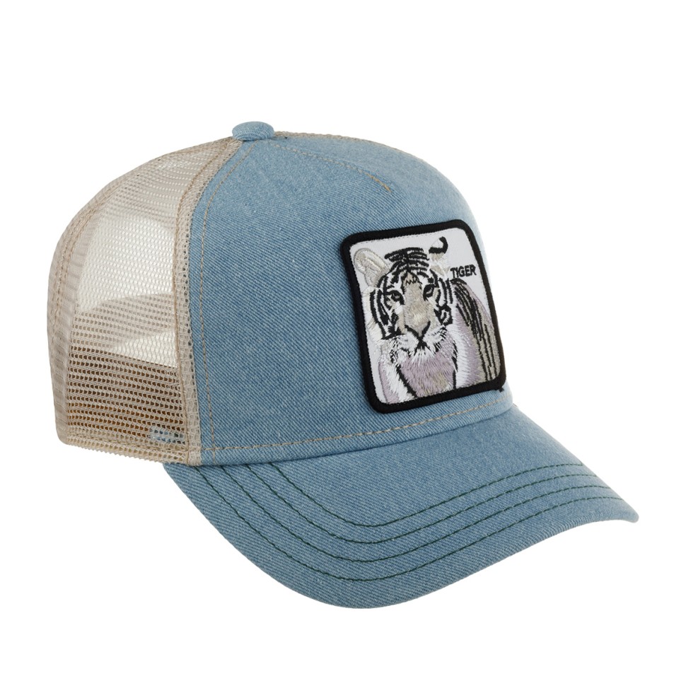 Бейсболка GOORIN BROTHERS Animal Farm THE WHITE TIGER 91-652-19-00