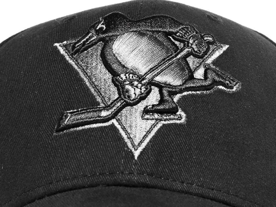 Бейсболка ATRIBUTIKA & CLUB Pittsburgh Penguins, черн. 28134