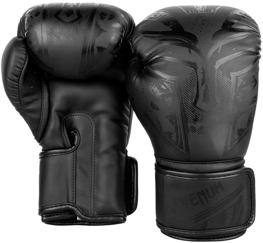 Перчатки боксерские Venum Gladiator Black/Black 01315