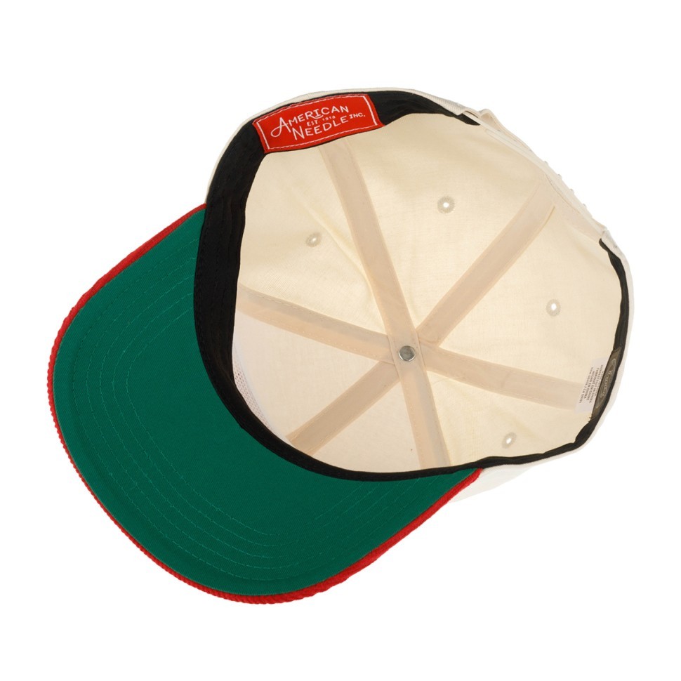 Бейсболка AMERICAN NEEDLE 23020A-DRW Detroit Red Wings Burnett NHL (красный кремовый) 06-934-54-00