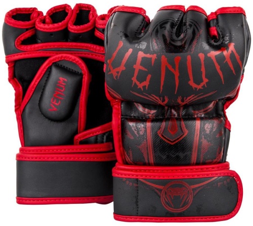 Перчатки ММА Venum Gladiator Black/Red 01321