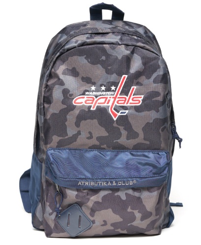 Рюкзак ATRIBUTIKA & CLUB Washington Capitals, серо-син. 58080