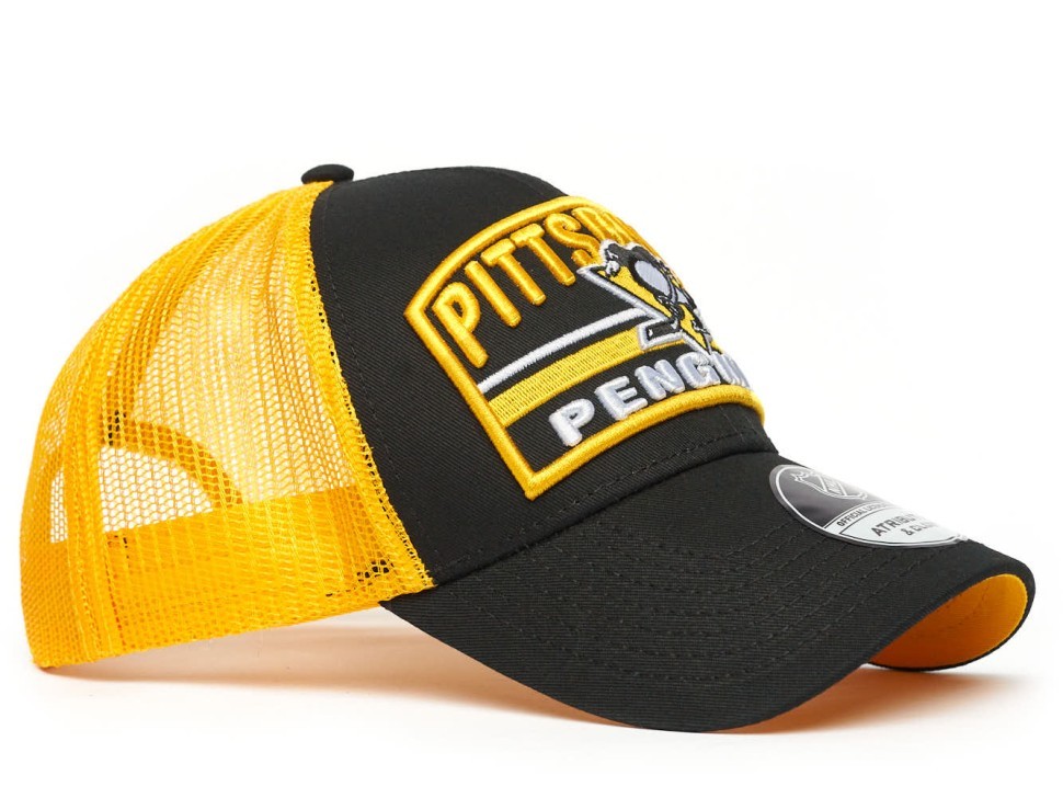 Бейсболка ATRIBUTIKA&CLUB Pittsburgh Penguins, черн.-желт. 31727