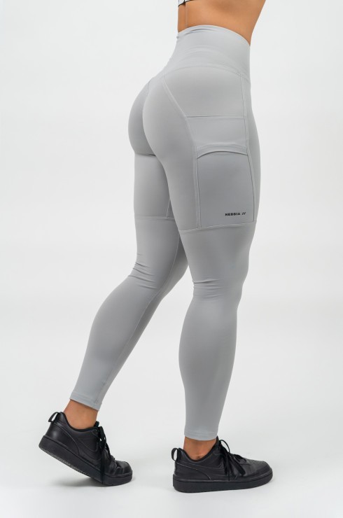 Лосины Nebbia High Waisted Leggings LEG DAY GOALS 248 Grey
