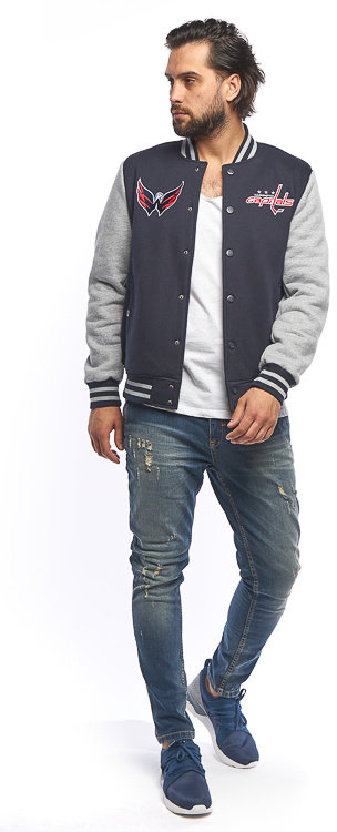 Куртка ATRIBUTIKA & CLUB Washington Capitals, син.-сер. 57070