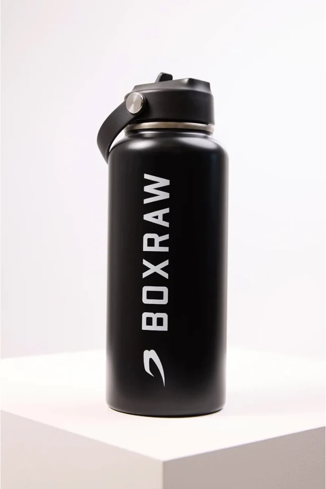 Бутылка BOXRAW для воды Metal BXRW-MWB