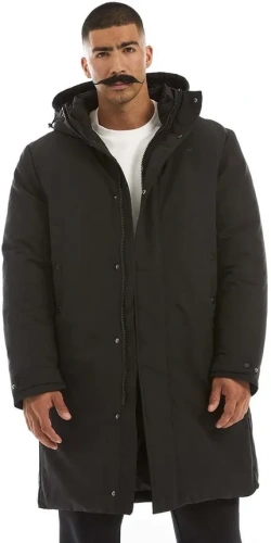 Пальто RANK пуховое Man, PROOF-TEX Long Down Jacket, Black 1004003-001