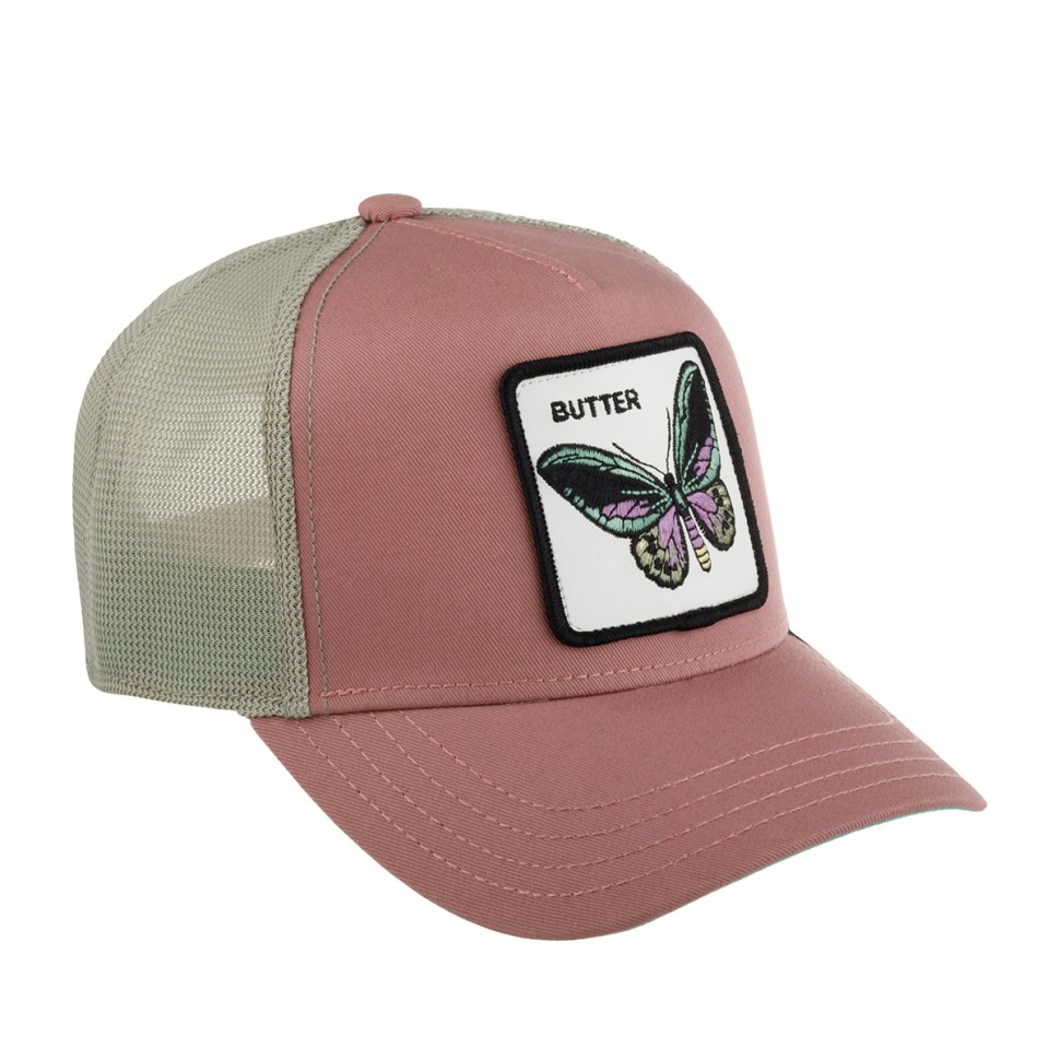 Бейсболка GOORIN BROTHERS ANIMAL FARM BUTTERFLY розовый 90-890-34-00