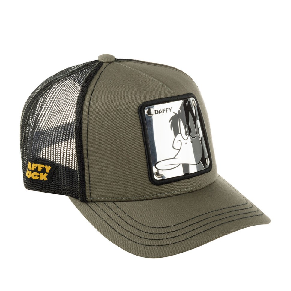 Бейсболка CAPSLAB CL/LOO/1/DAF6 Looney Tunes Daffy Duck (оливковый) 88-482-03-00