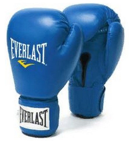 Перчатки тренировочные Everlast для любительского бокса Amateur Cometition PU синие