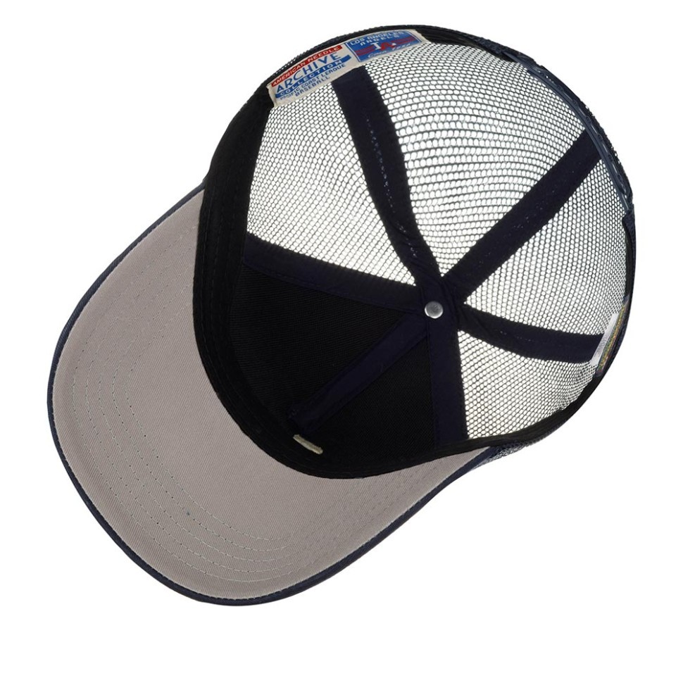 Бейсболка AMERICAN NEEDLE Los Angeles Angels Archive Valin MILB темно-синий 06-651-16-00