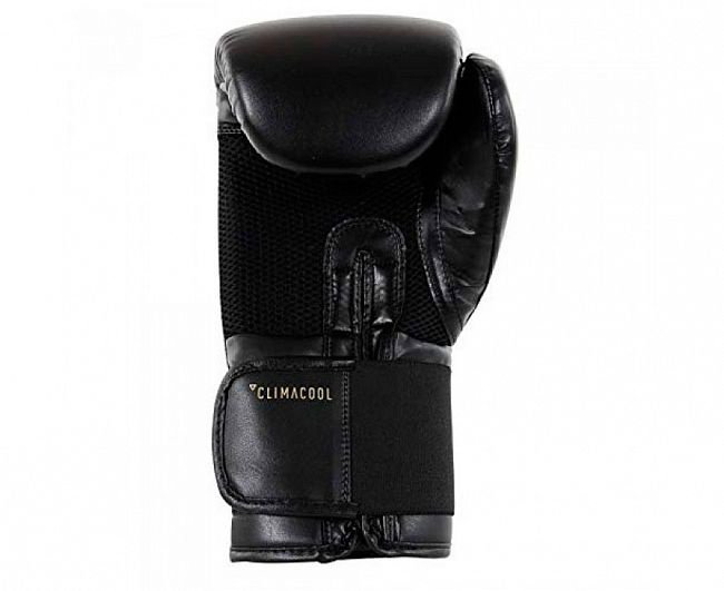 Перчатки боксерские Adidas adiSBG75 Speed 75 черно-золотые