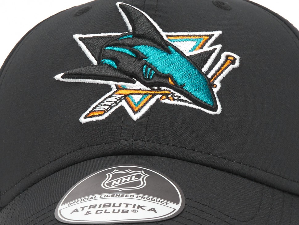 Бейсболка ATRIBUTIKA & CLUB San Jose Sharks, черн. 31523