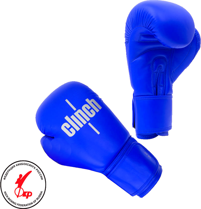 Перчатки боксерские Clinch Olimp синие C111Kкрасные