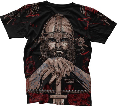 Футболка Hardcore Training Viking Black Edition hctshirt0249