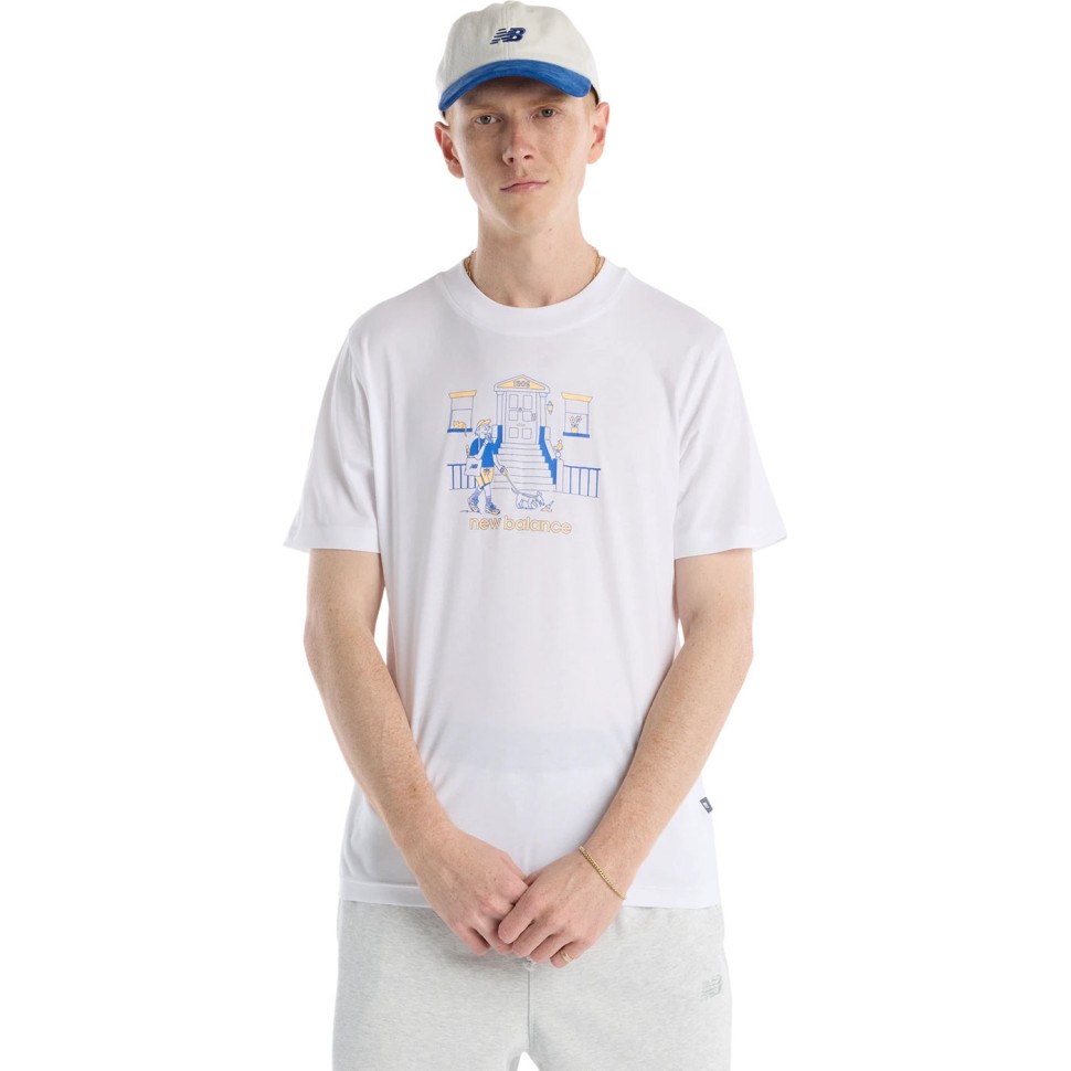 Футболка New Balance City Walk T-Shirt MT61Y0XJ-WT