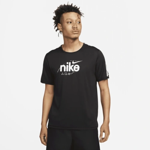 Футболка Nike M NK DF MILER SS DYE DQ4734-010 (L)