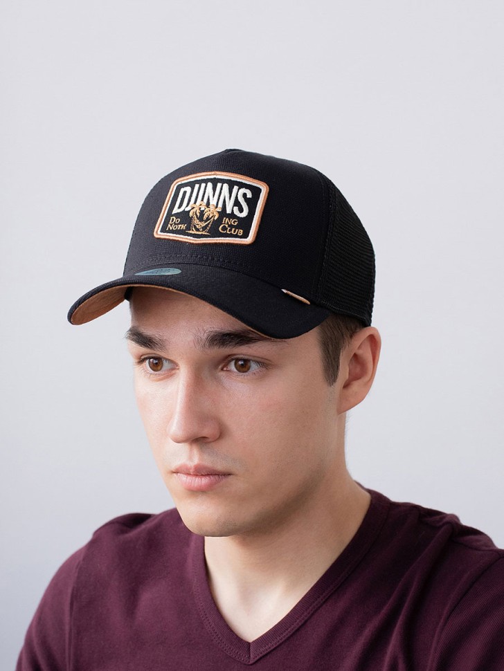 Бейсболка DJINNS арт. HFT Cap Nothing Club (черный) 50-013-09-00