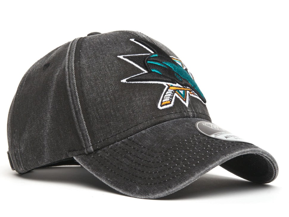 Бейсболка ATRIBUTIKA & CLUB San Jose Sharks, черн. 31530