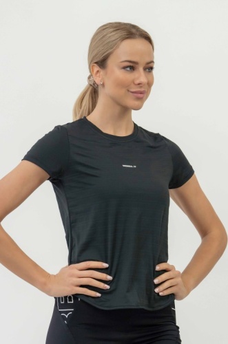 Футболка Nebbia 438 fit activewear t-shirt Airy black (XS)