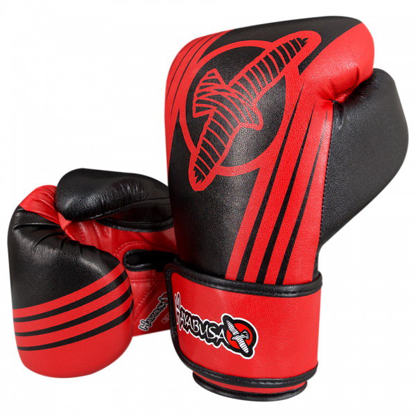 Перчатки боксерские Hayabusa Ikusa Recast Black/Red 54106