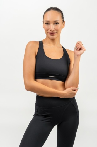 Бра Nebbia Medium-Support Racerback Sports Bra AGILE 471 Black (XS)