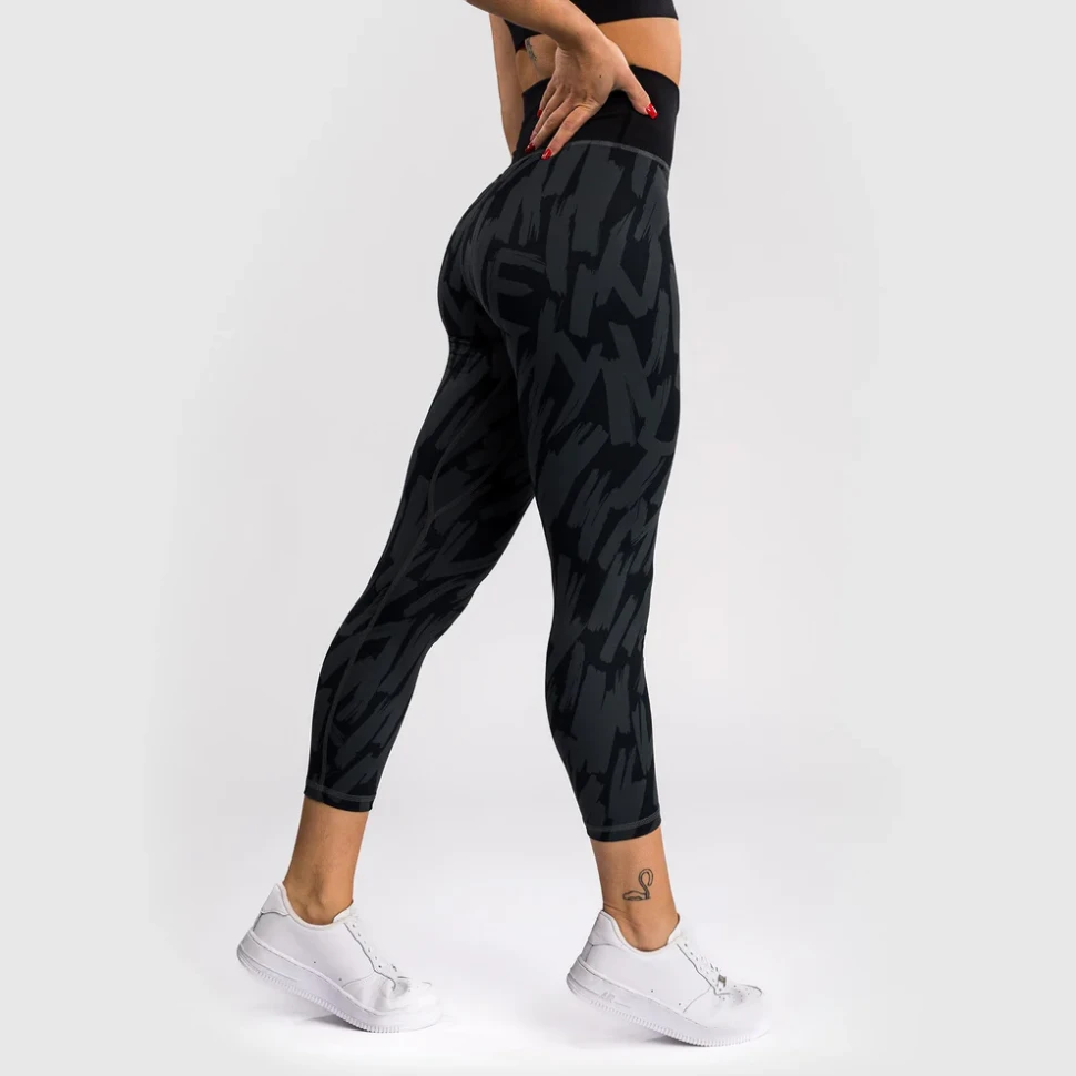 Лосины Venum Graffiti Womans Fullength Leggings - Urban Charcoal VEN05269-109