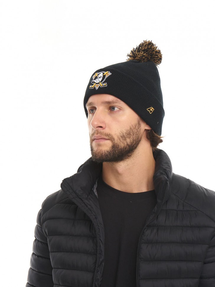 Шапка ATRIBUTIKA & CLUB Anaheim Ducks, черн. 59356