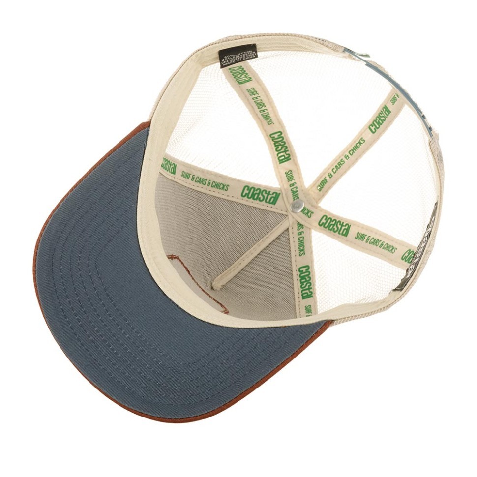 Бейсболка COASTAL HFT Headwear Supply (темно-синий бордовый) 50-151-53-00