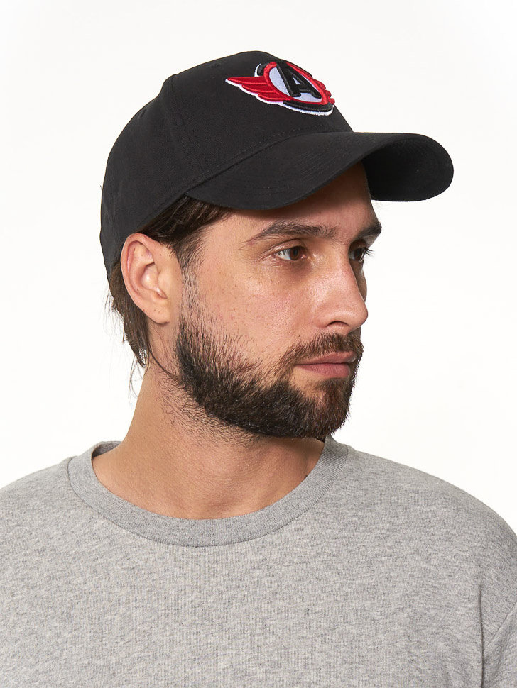 Бейсболка ATRIBUTIKA&CLUB ХК Автомобилист, черн. 10931