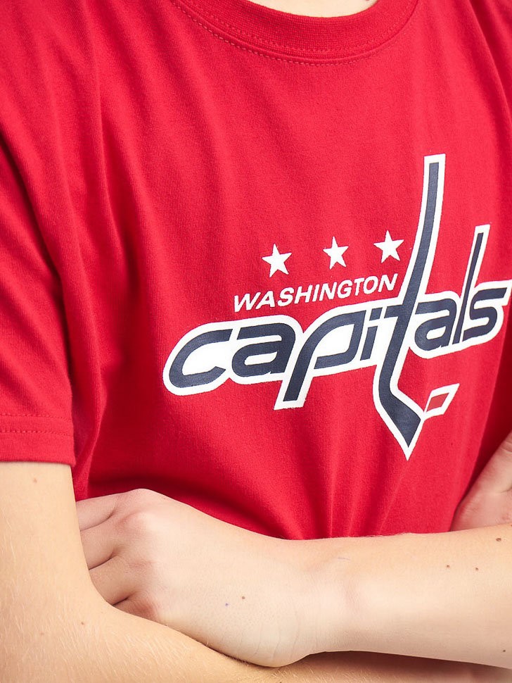 Футболка ATRIBUTIKA & CLUB детская Washington Capitals, красн. 309160