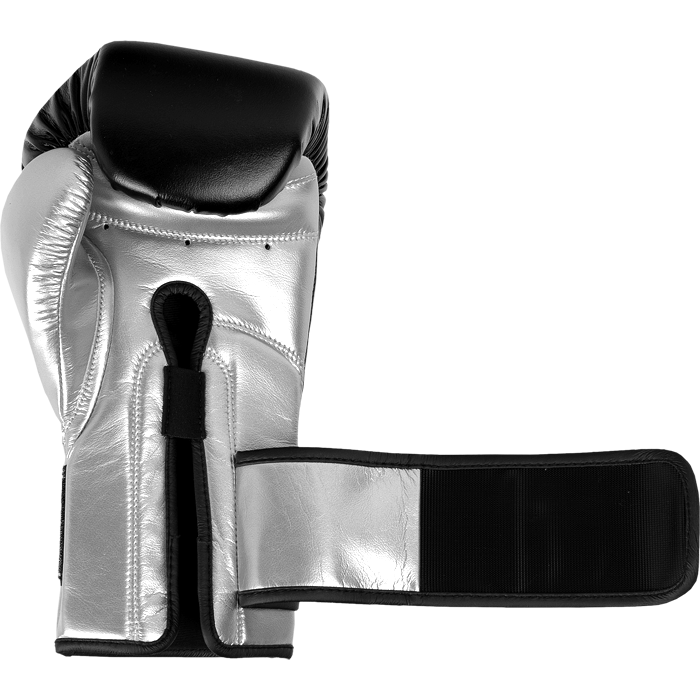 Боксерские перчатки Hardcore Training HardLea Black/Silver hctboxglove042