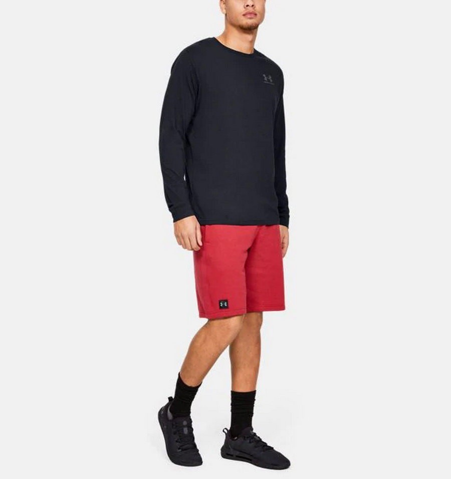 Футболка Under Armour с длинным рукавом SPORTSTYLE LEFT CHEST LS 1329585-001