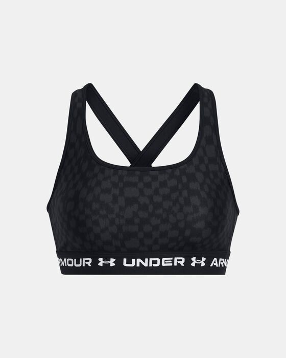 Бра Under Armour Crossback Mid Print 1361042-007