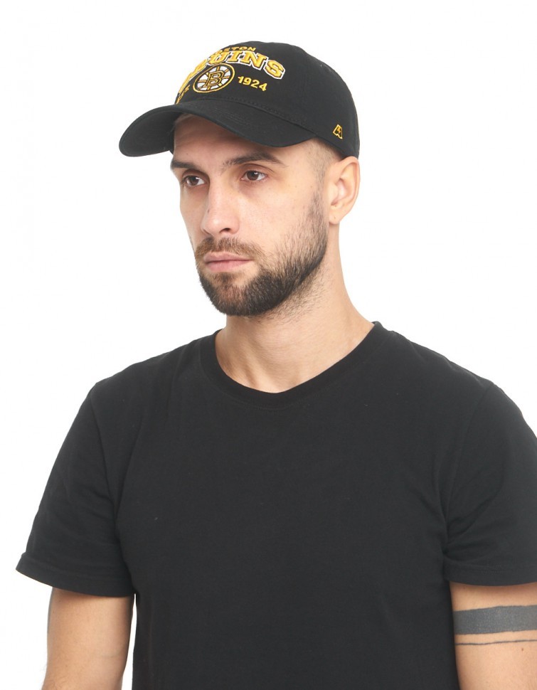 Бейсболка ATRIBUTIKA & CLUB Boston Bruins, черн. 31585