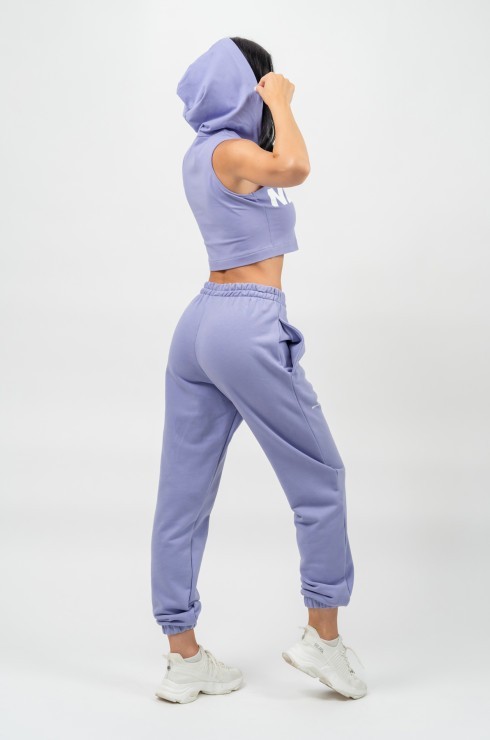 Толстовка Nebbia Sleeveless Zip-Up Hoodie MUSCLE MOMMY 258 Light Purple