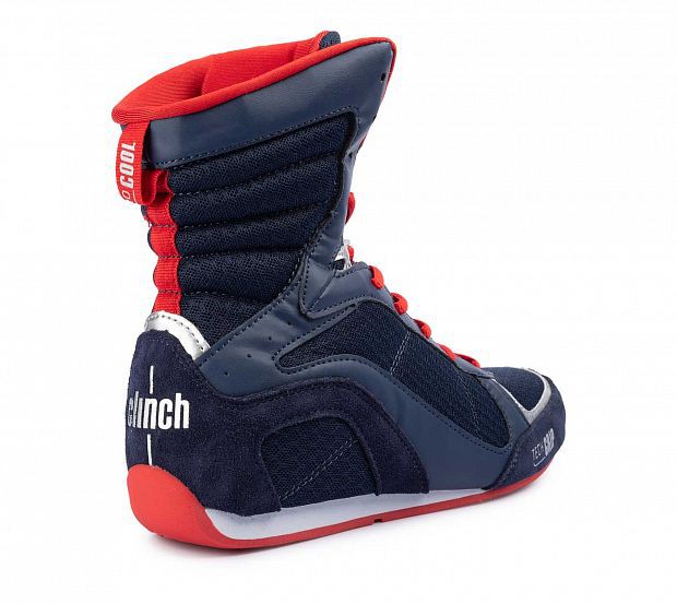 Боксерки Clinch Olimp C415сине-красные