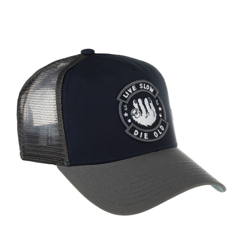 Бейсболка COASTAL HFT Die Old (темно-синий серый) 50-189-16-00