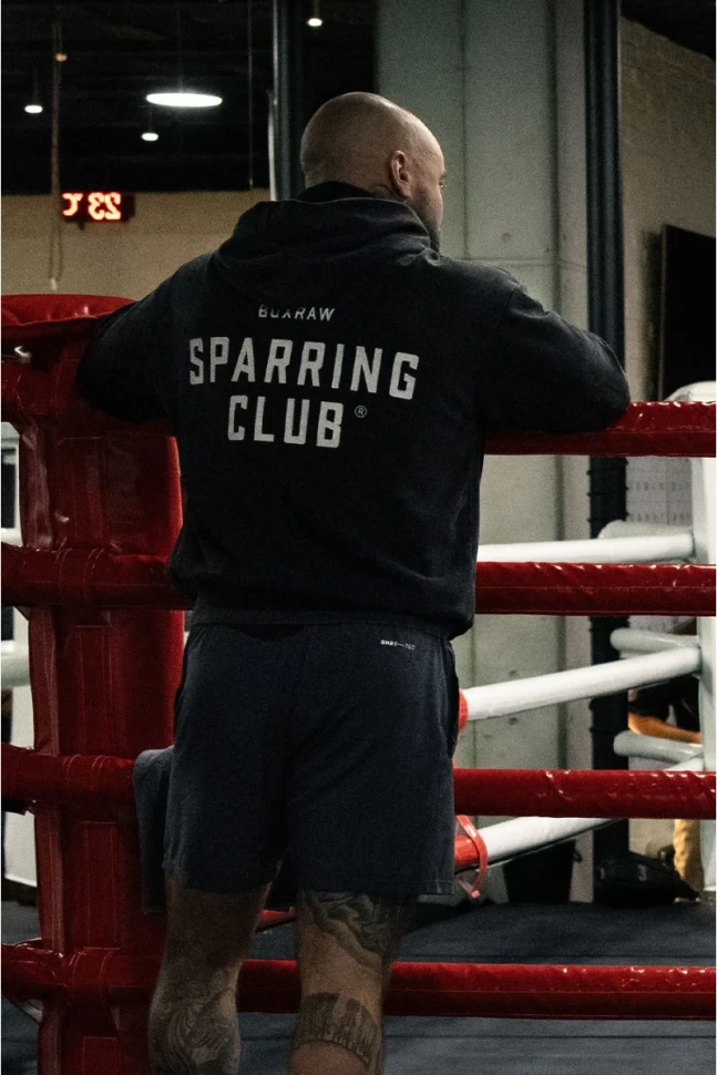 Толстовка Boxraw Sparring Club BXRW-SPCLH-Black