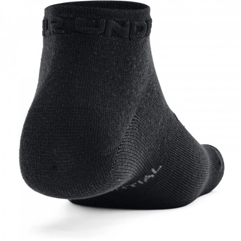 Носки Under Armour UA Essential Low Cut 3Pk 1365745-001