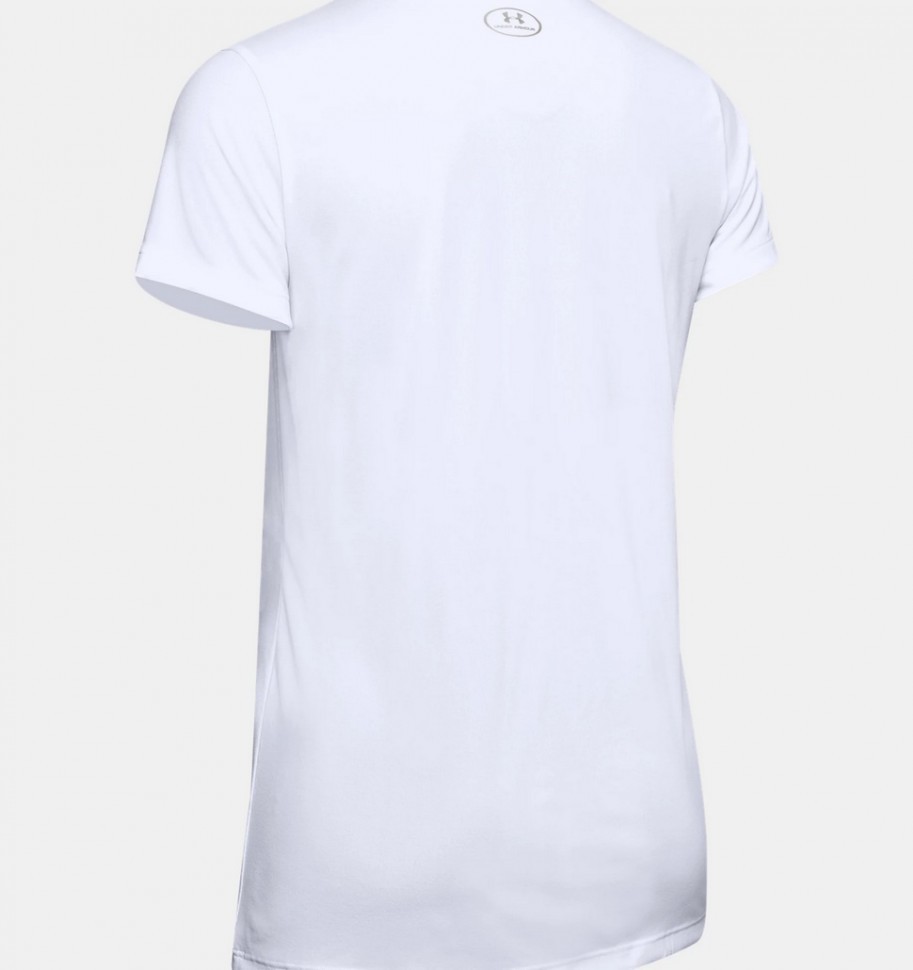 Футболка Under Armour Tech Short Sleeve V Neck 1255839-100