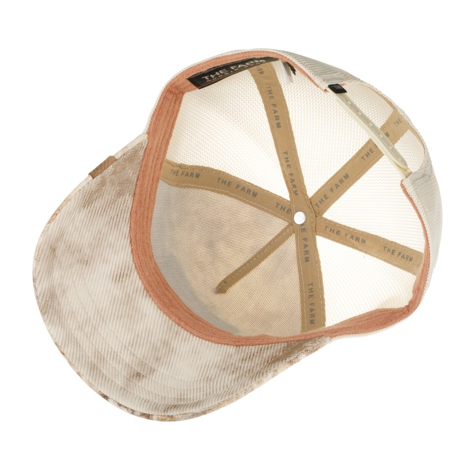 Бейсболка GOORIN BROTHERS ANIMAL FARM Dead Skull 101-1621 (бежевый) 91-884-02-00