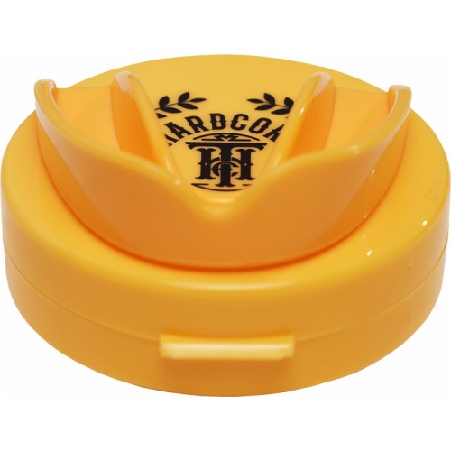 Боксерская капа Hardcore Training Base Yellow hctprburl012