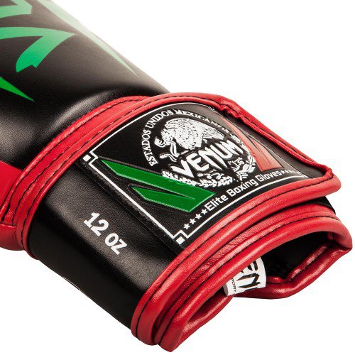 Перчатки боксерские Venum Elite Mexique Black 99246