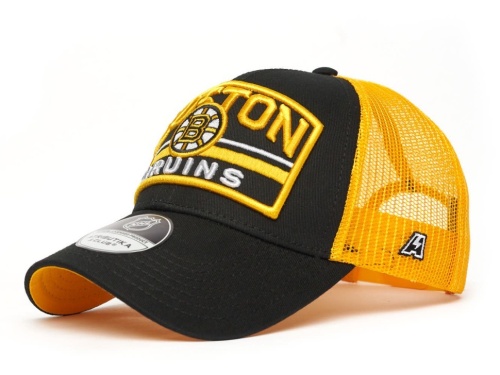 Бейсболка ATRIBUTIKA&CLUB Boston Bruins, черн.-желт. 31732