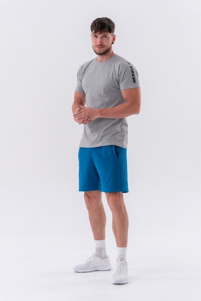 Шорты Nebbia Relaxed-fit Shorts with Side Pockets 319 Blue