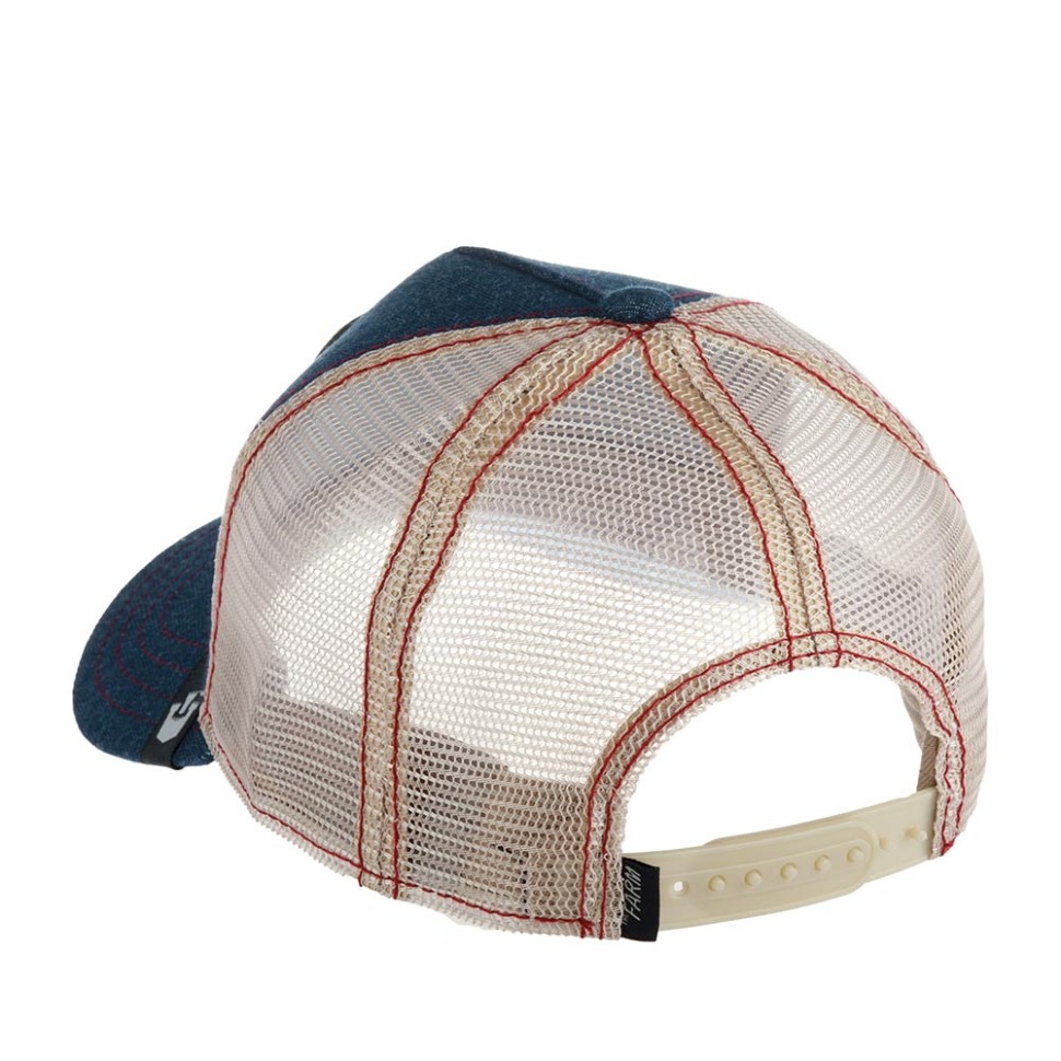 Бейсболка GOORIN BROTHERS арт. 101-0379 (синий / бежевый) {nvy}